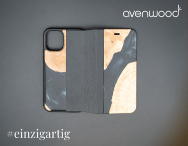 iPhone 12 Mini PORTO COLLECTION FLIPCASE 13050 Schwarz
